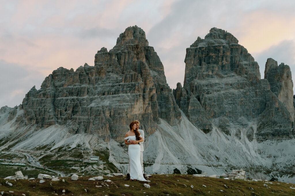 An elopement in the Italian Dolomites 