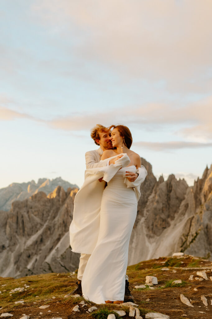 An elopement in the Italian Dolomites 