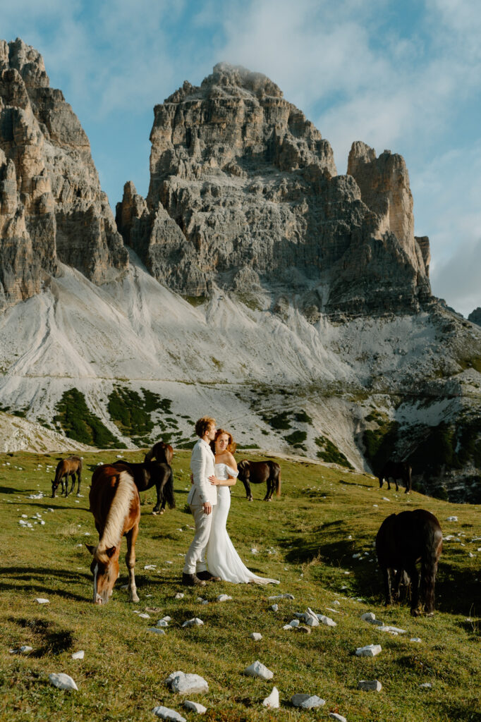 An elopement in the Italian Dolomites 