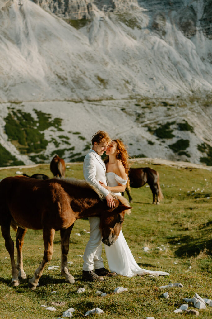 An elopement in the Italian Dolomites 