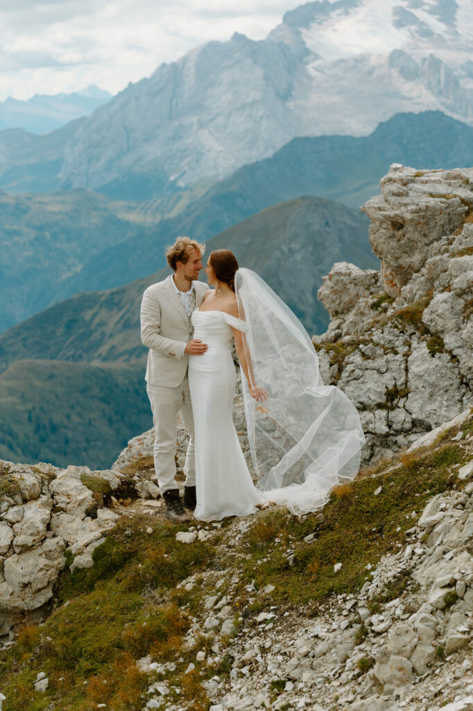 An elopement in the Italian Dolomites 