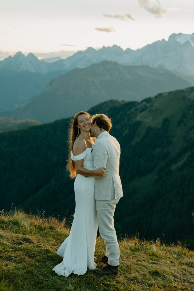 An elopement in the Italian Dolomites 