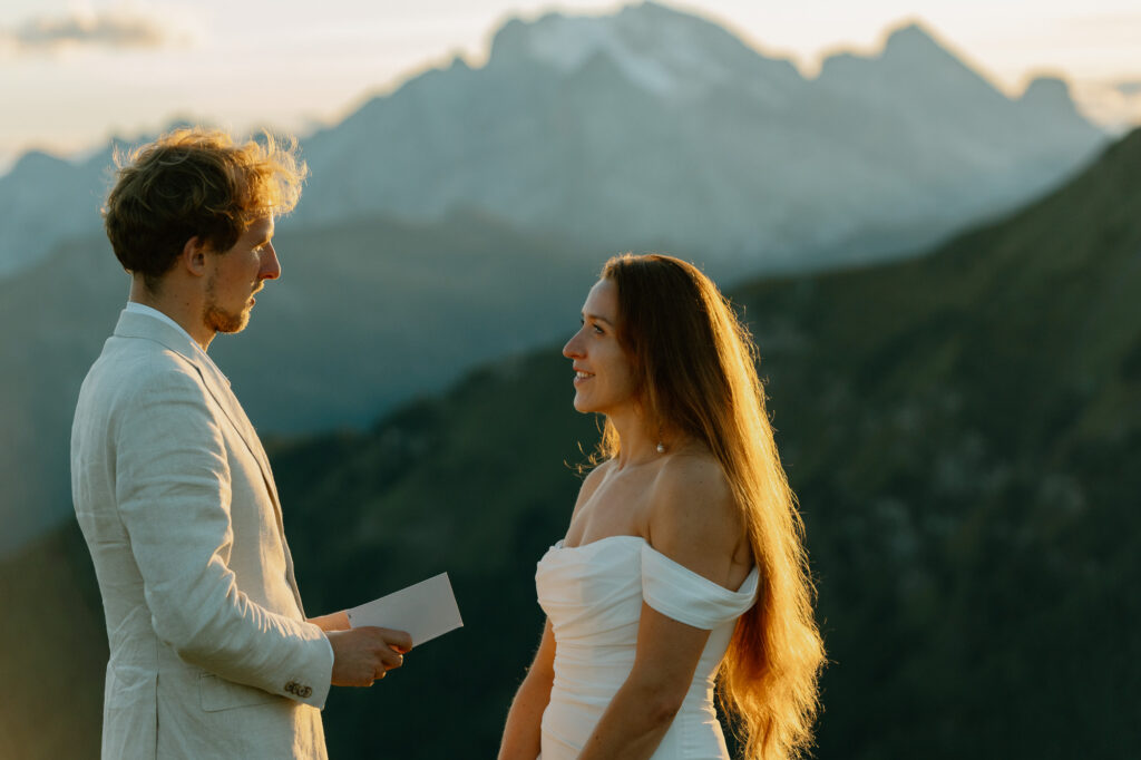 An elopement in the Italian Dolomites 