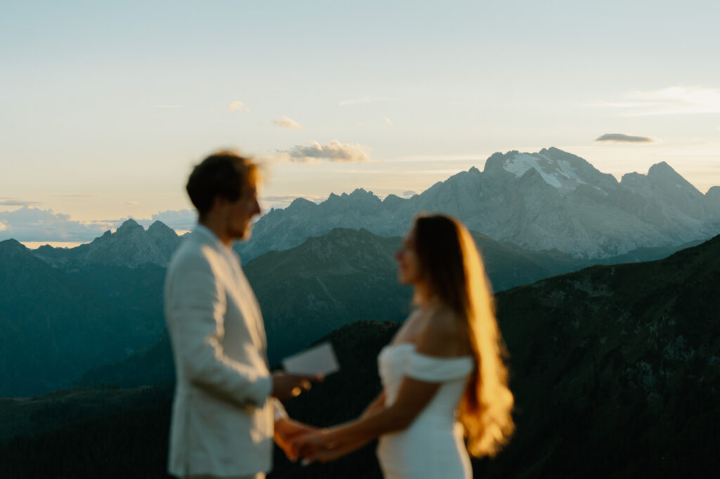 An elopement in the Italian Dolomites 