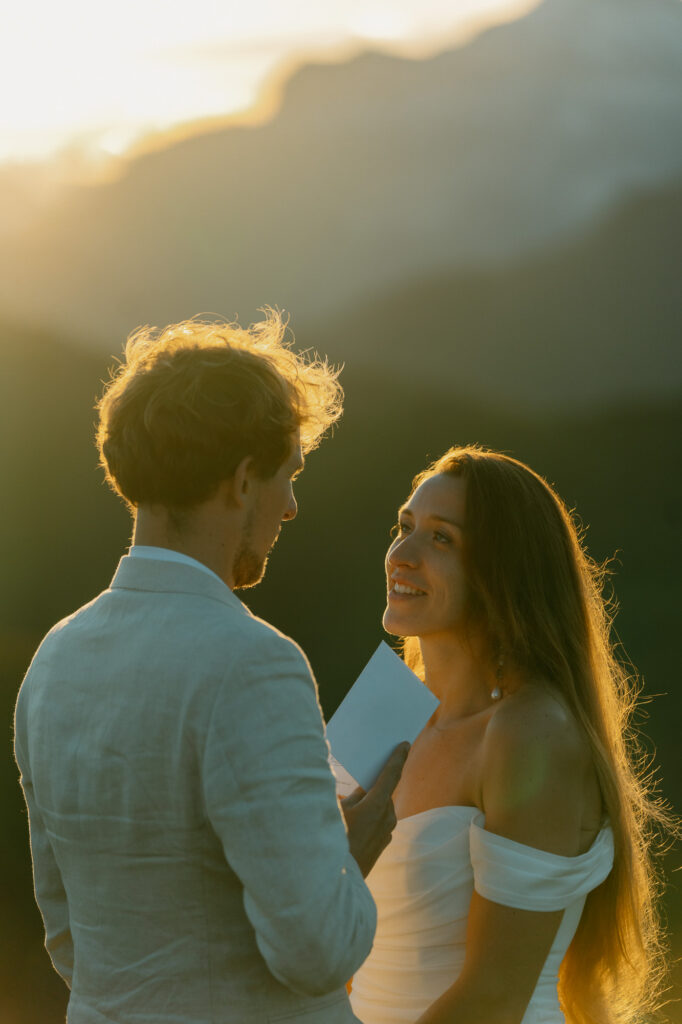 An elopement in the Italian Dolomites 