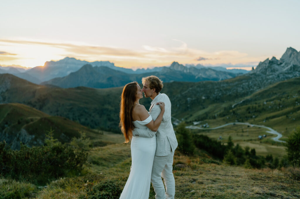 An elopement in the Italian Dolomites 