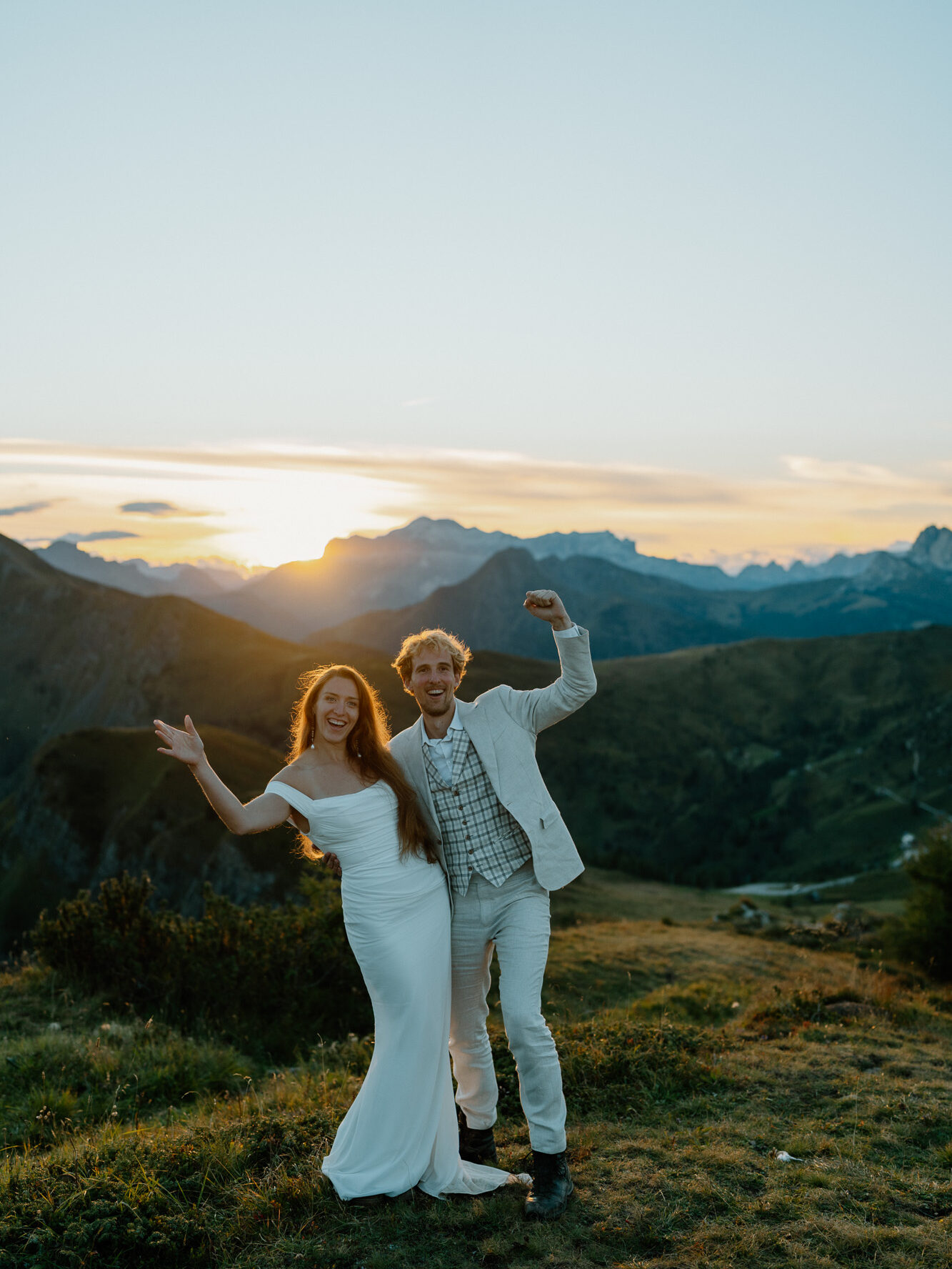 An elopement in the Italian Dolomites 