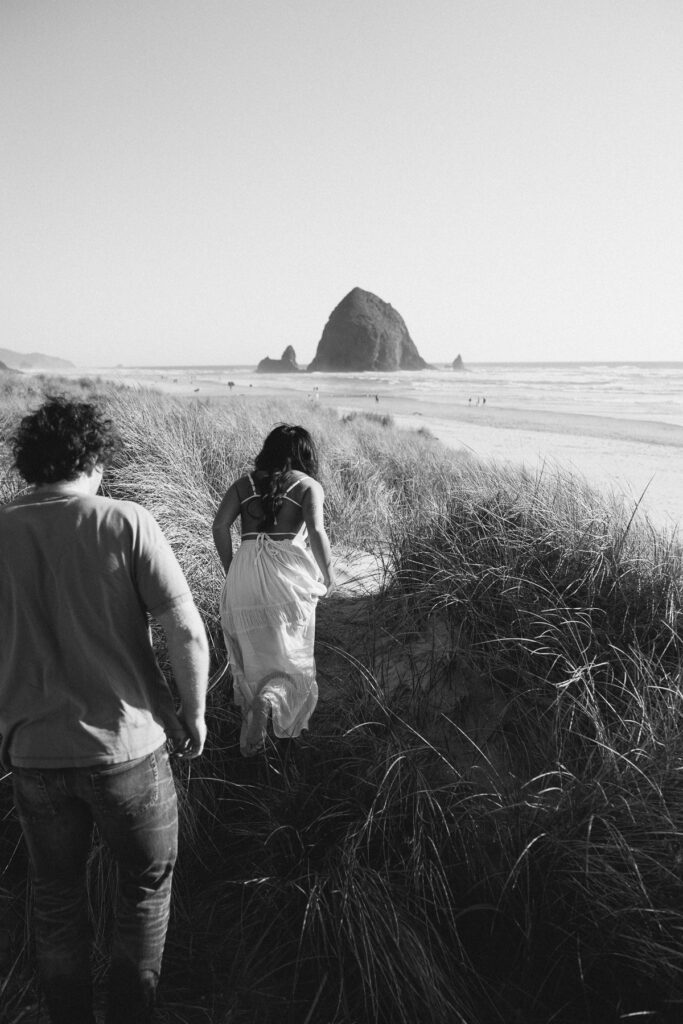 oregon coast elopement photo