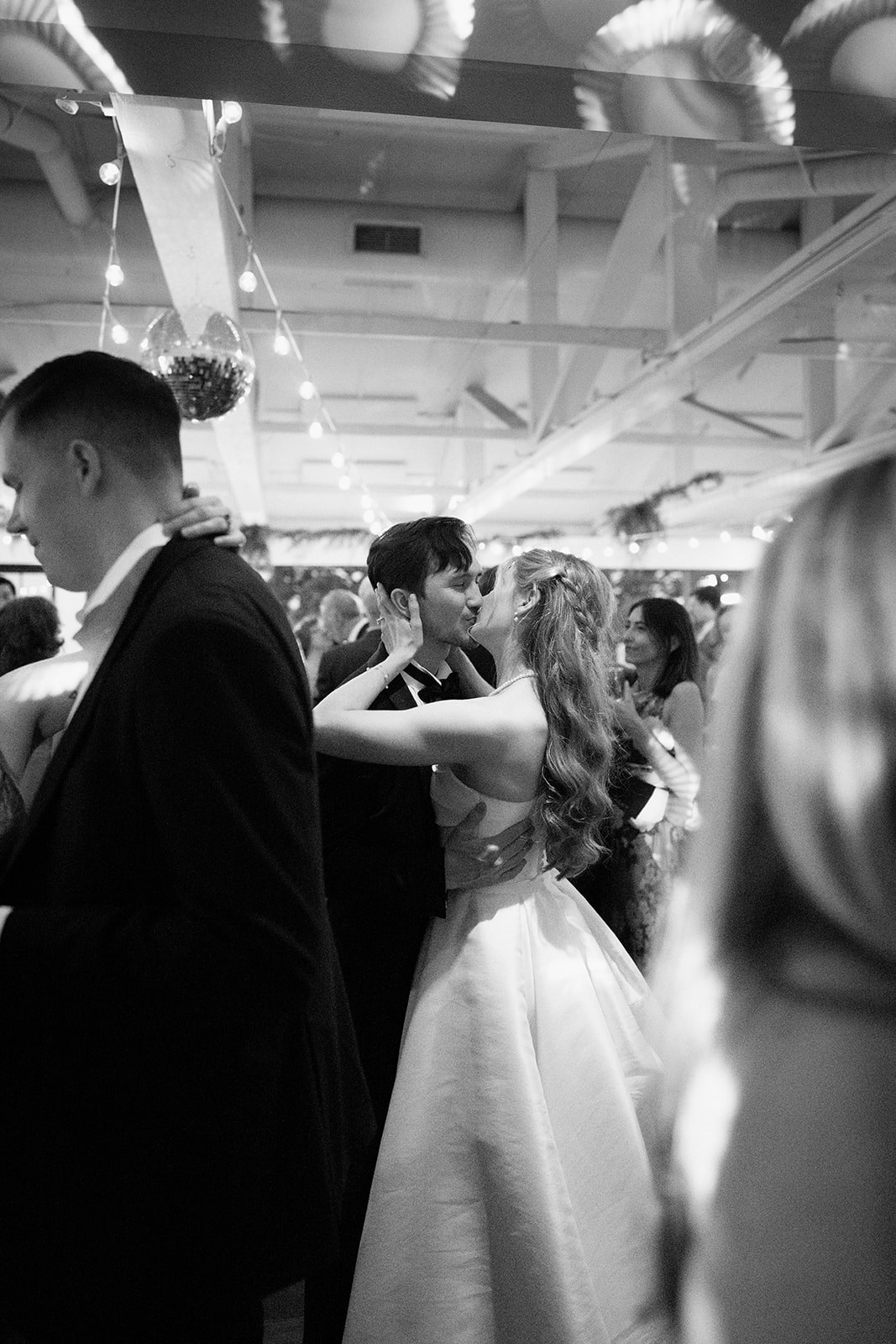 Closing down the night at their Roche Harbor Resort wedding reception — San Juan Island, Washington.