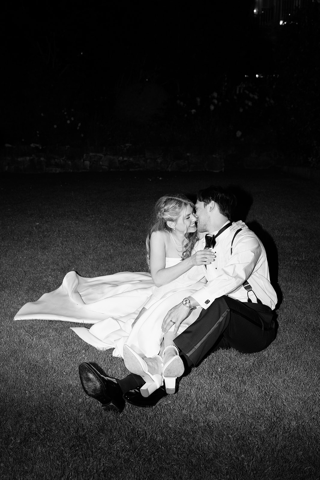 End-of-night portraits in the Roche Harbor Resort gardens — the image Amanda had been picturing for months. She got it.
